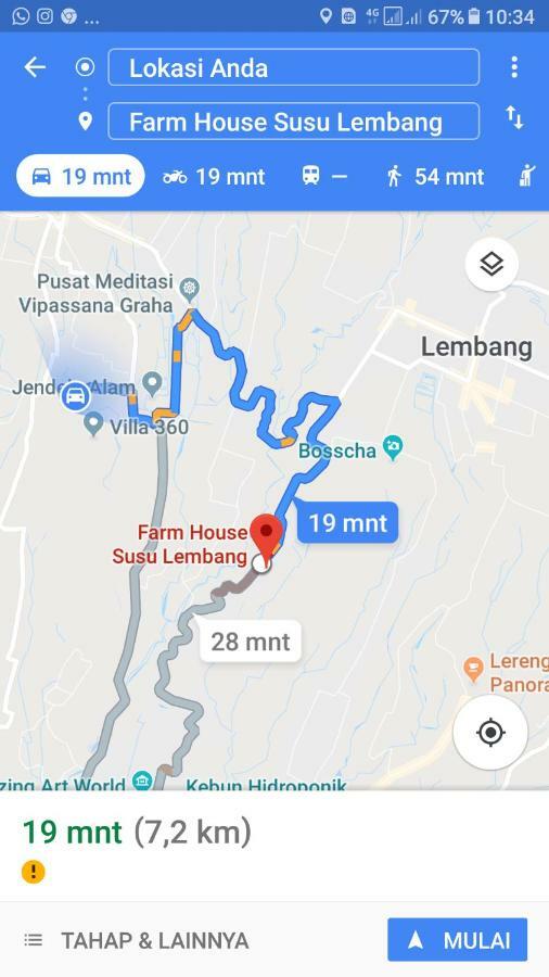 Homestay Triniti Lembang Exteriör bild