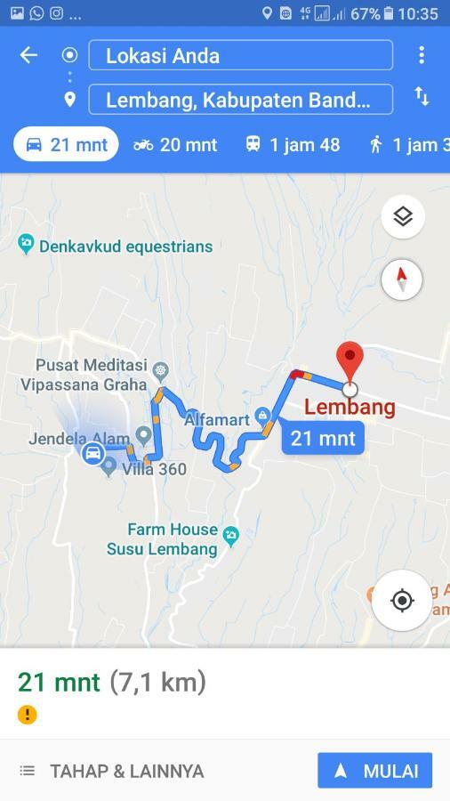 Homestay Triniti Lembang Exteriör bild